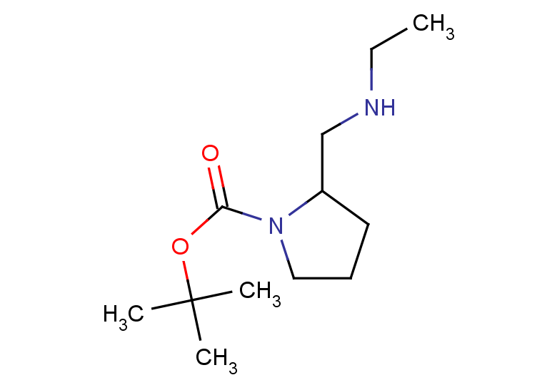 tert-butyl 2-[(ethylamino)methyl]pyrrolidine-1-carboxylate