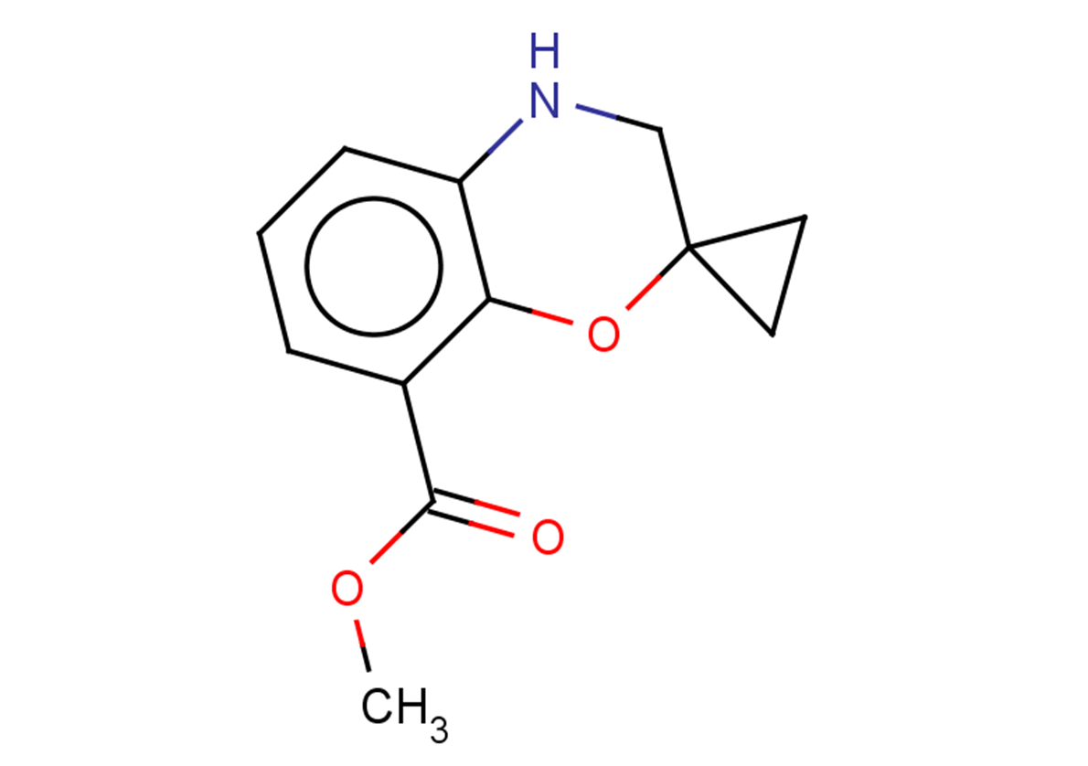 methyl 3,4-dihydrospiro[1,4-benzoxazine-2,1'-cyclopropane]-8-carboxylate