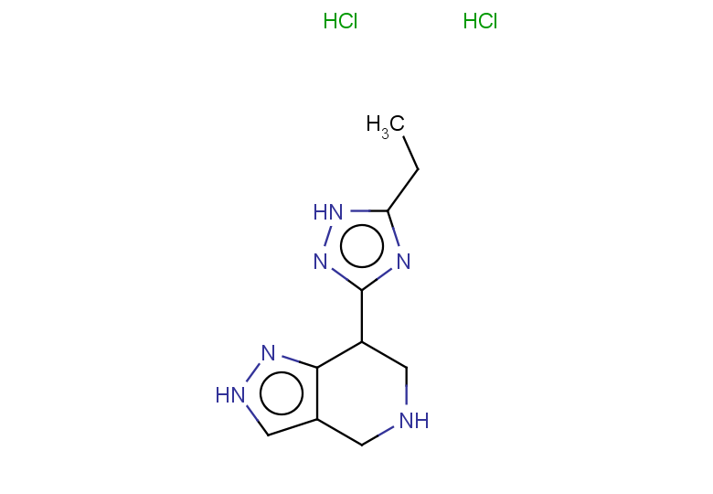5-ethyl-3-{2H,4H,5H,6H,7H-pyrazolo[4,3-c]pyridin-7-yl}-1H-1,2,4-triazole dihydrochloride