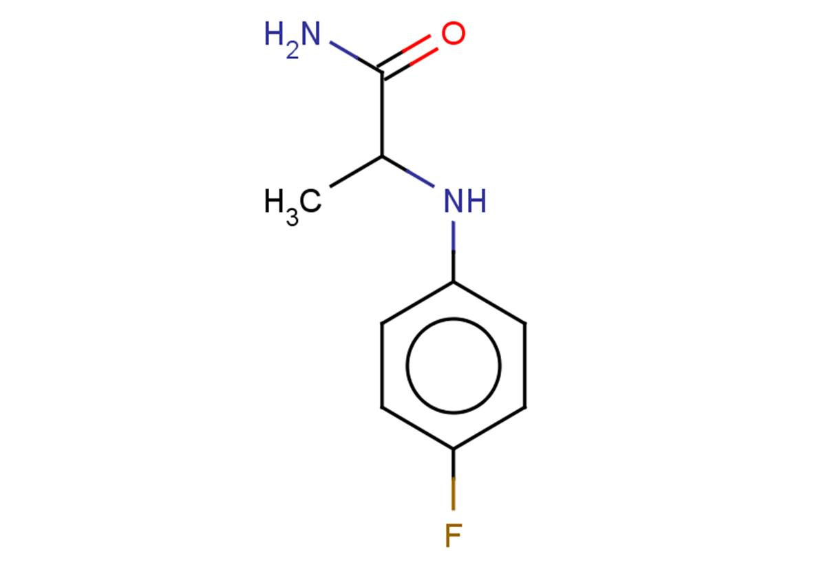 2-[(4-fluorophenyl)amino]propanamide