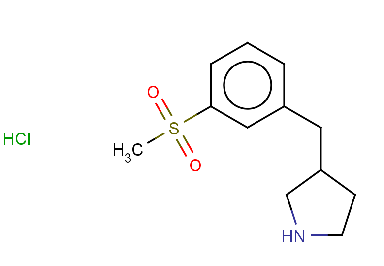 3-[(3-methanesulfonylphenyl)methyl]pyrrolidine hydrochloride