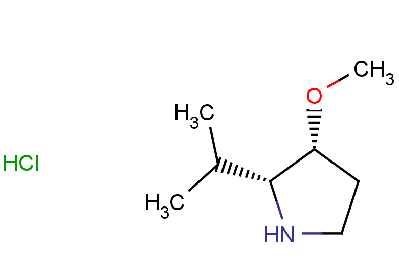 rac-(2R,3R)-3-methoxy-2-(propan-2-yl)pyrrolidine hydrochloride, cis