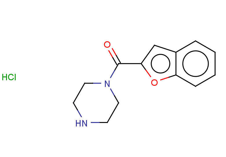 1-(1-benzofuran-2-carbonyl)piperazine hydrochloride