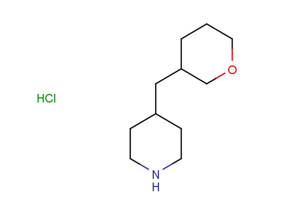 4-[(oxan-3-yl)methyl]piperidine hydrochloride
