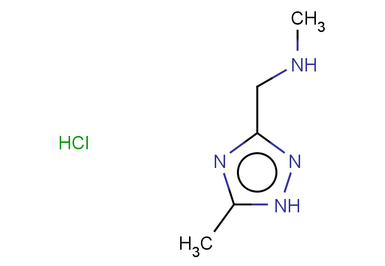 methyl[(5-methyl-1H-1,2,4-triazol-3-yl)methyl]amine hydrochloride