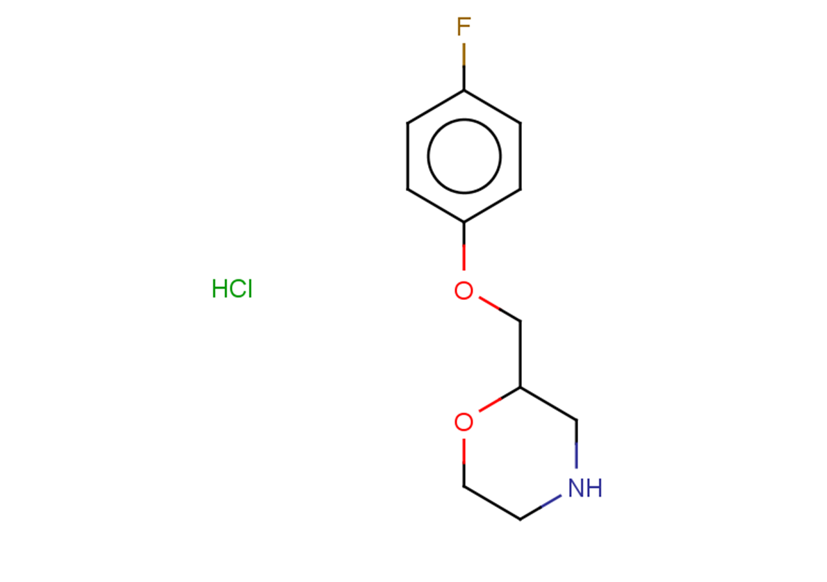 2-[(4-fluorophenoxy)methyl]morpholine hydrochloride
