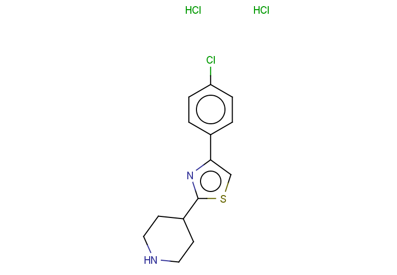 4-[4-(4-chlorophenyl)-1,3-thiazol-2-yl]piperidine dihydrochloride