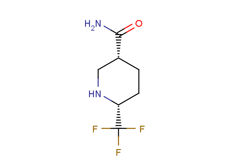 rac-(3R,6R)-6-(trifluoromethyl)piperidine-3-carboxamide, cis