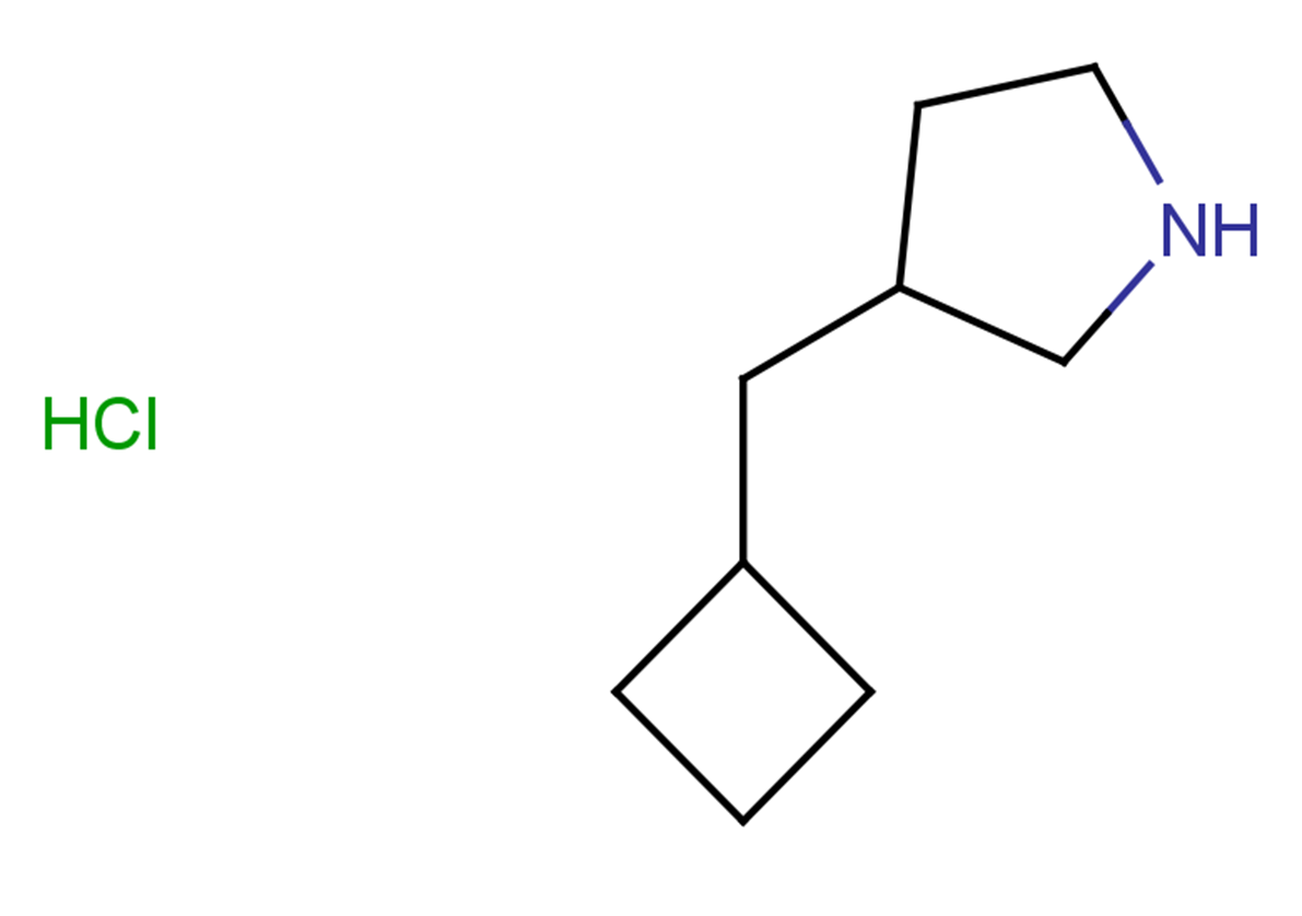 3-(cyclobutylmethyl)pyrrolidine hydrochloride