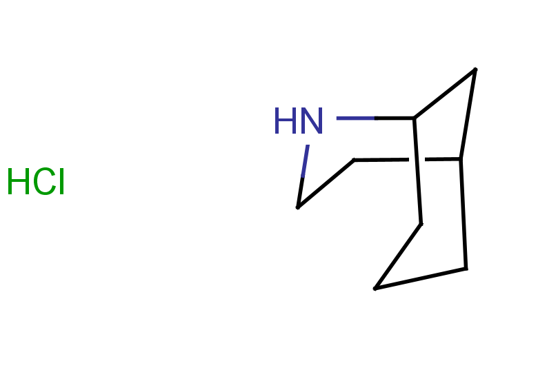2-azabicyclo[3.3.1]nonane hydrochloride