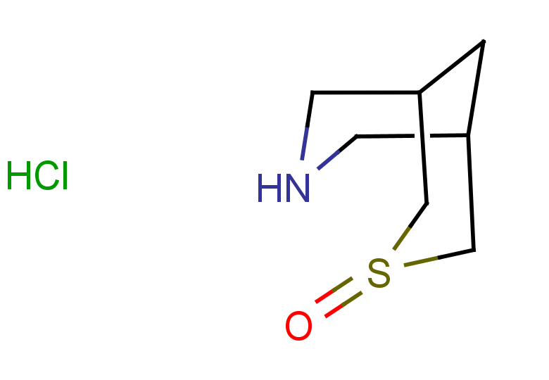3lambda4-thia-7-azabicyclo[3.3.1]nonan-3-one hydrochloride