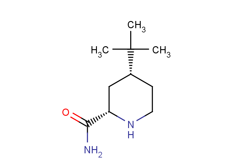 rac-(2R,4S)-4-tert-butylpiperidine-2-carboxamide, cis