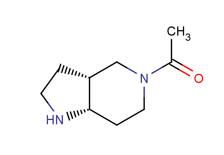 rac-1-[(3aR,7aS)-octahydro-1H-pyrrolo[3,2-c]pyridin-5-yl]ethan-1-one, cis