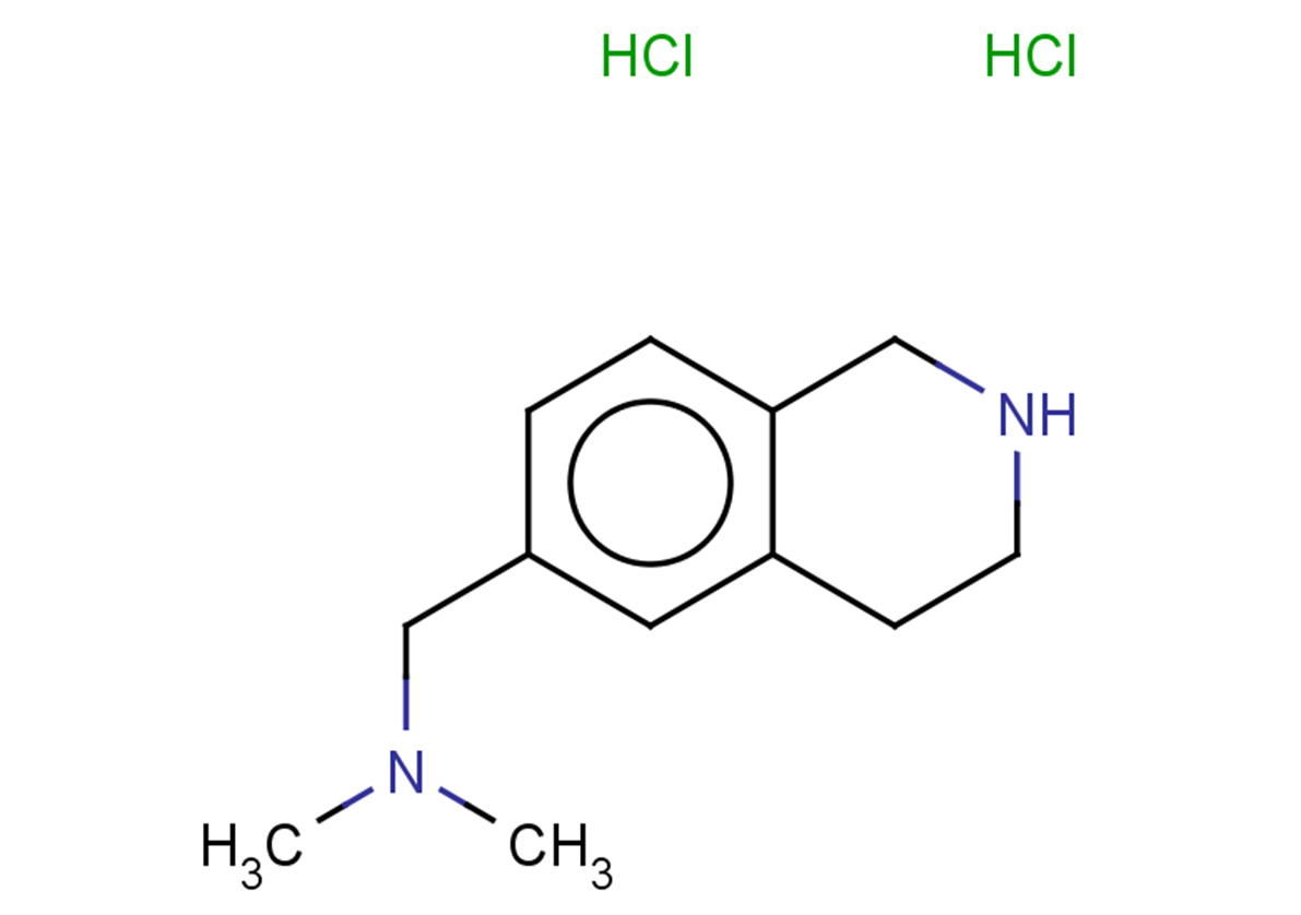dimethyl[(1,2,3,4-tetrahydroisoquinolin-6-yl)methyl]amine dihydrochloride