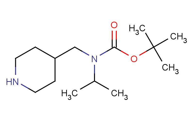 tert-butyl N-[(piperidin-4-yl)methyl]-N-(propan-2-yl)carbamate
