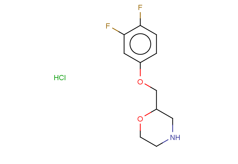 2-[(3,4-difluorophenoxy)methyl]morpholine hydrochloride
