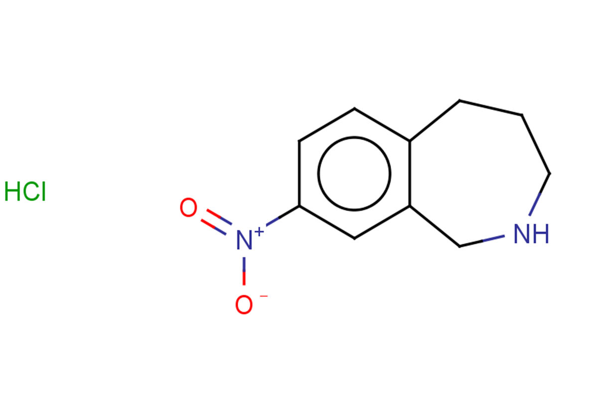 8-nitro-2,3,4,5-tetrahydro-1H-2-benzazepine hydrochloride
