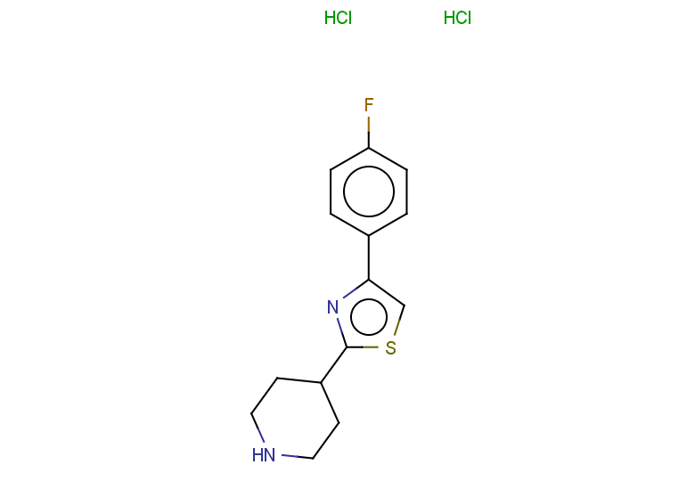 4-[4-(4-fluorophenyl)-1,3-thiazol-2-yl]piperidine dihydrochloride