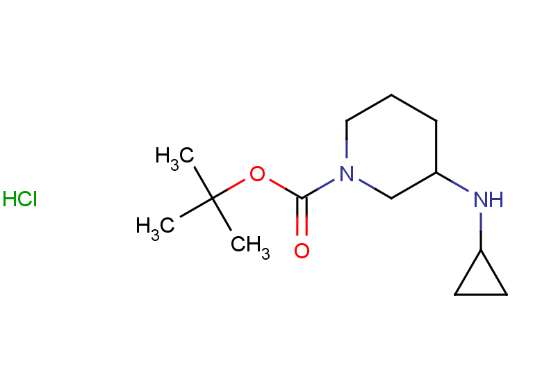 tert-butyl 3-(cyclopropylamino)piperidine-1-carboxylate hydrochloride