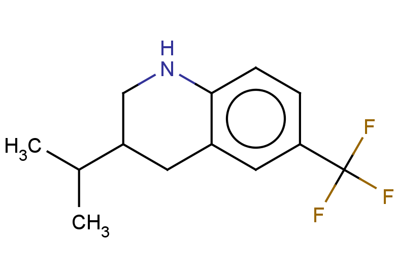 3-propan-2-yl-6-(trifluoromethyl)-1,2,3,4-tetrahydroquinoline