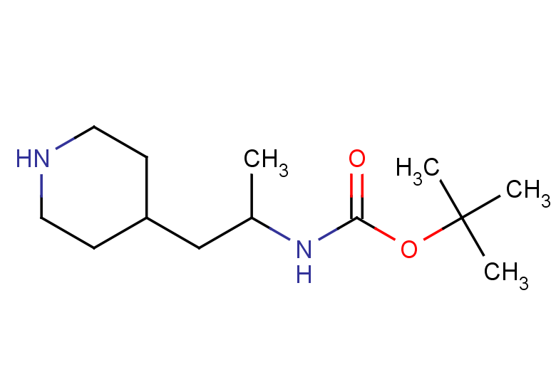 tert-butyl N-[1-(piperidin-4-yl)propan-2-yl]carbamate