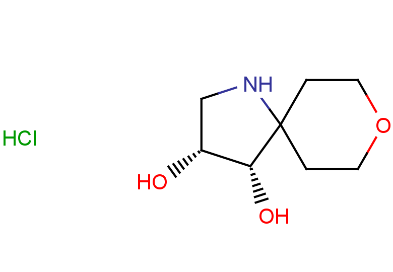 rac-(3R,4S)-8-oxa-1-azaspiro[4.5]decane-3,4-diol hydrochloride