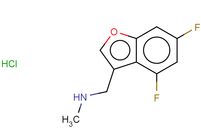 [(4,6-difluoro-1-benzofuran-3-yl)methyl](methyl)amine hydrochloride
