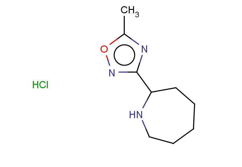 2-(5-methyl-1,2,4-oxadiazol-3-yl)azepane hydrochloride
