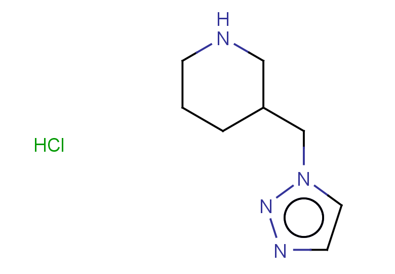 3-[(1H-1,2,3-triazol-1-yl)methyl]piperidine hydrochloride
