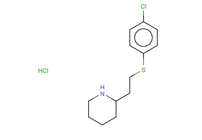 2-{2-[(4-chlorophenyl)sulfanyl]ethyl}piperidine hydrochloride
