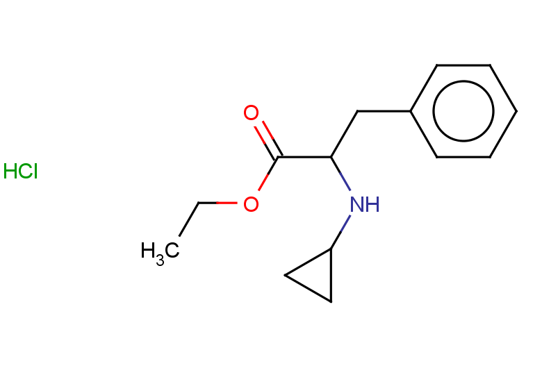 ethyl 2-(cyclopropylamino)-3-phenylpropanoate hydrochloride