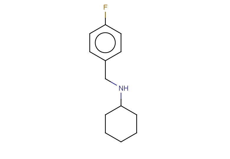 N-[(4-fluorophenyl)methyl]cyclohexanamine
