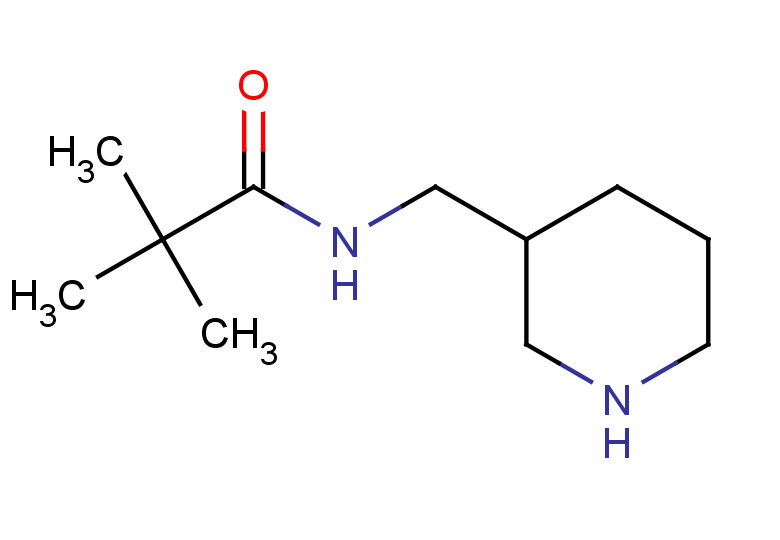 2,2-dimethyl-N-[(piperidin-3-yl)methyl]propanamide