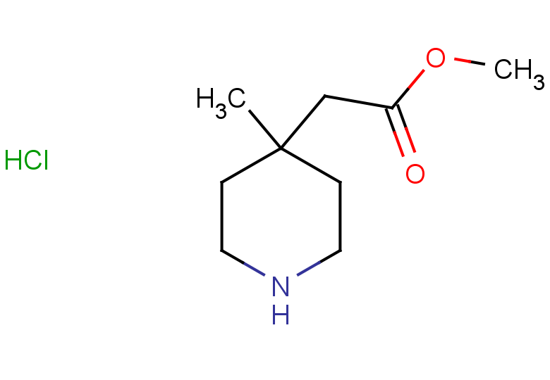 methyl 2-(4-methylpiperidin-4-yl)acetate hydrochloride