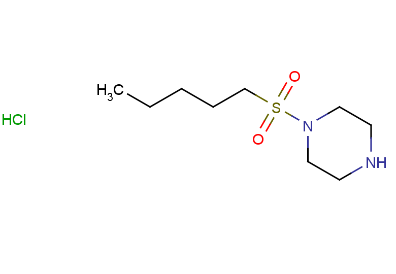 1-(pentane-1-sulfonyl)piperazine hydrochloride