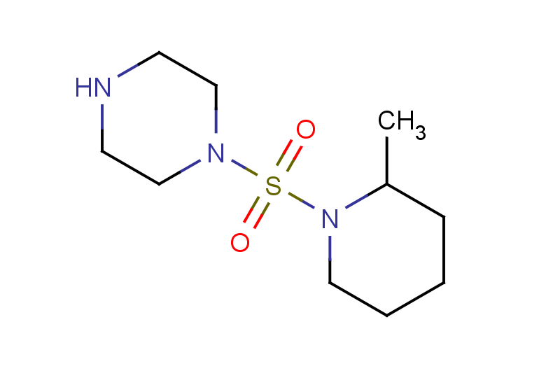 1-[(2-methylpiperidin-1-yl)sulfonyl]piperazine