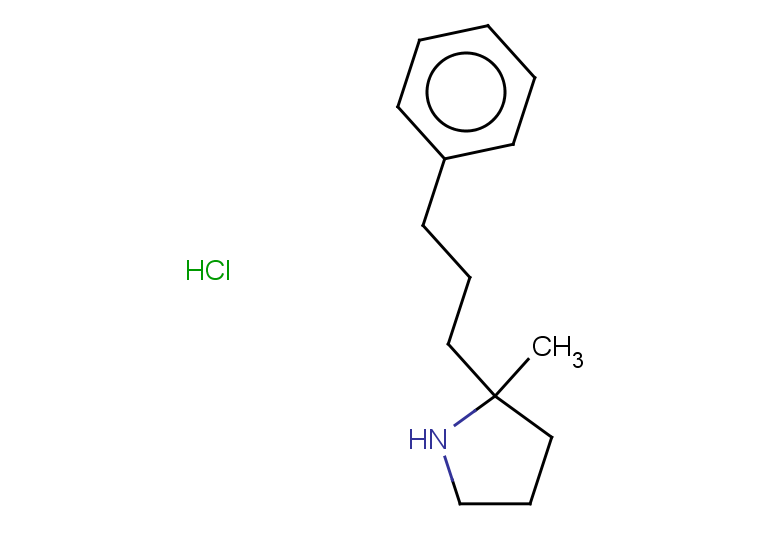 2-methyl-2-(3-phenylpropyl)pyrrolidine hydrochloride