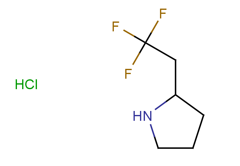 2-(2,2,2-trifluoroethyl)pyrrolidine hydrochloride