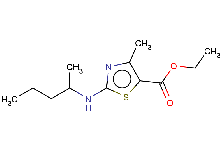 ethyl 4-methyl-2-[(pentan-2-yl)amino]-1,3-thiazole-5-carboxylate
