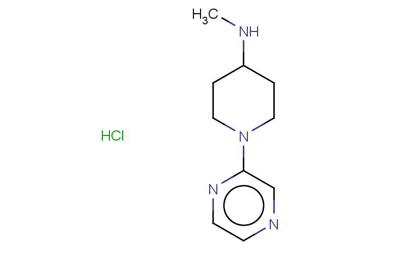 N-methyl-1-(pyrazin-2-yl)piperidin-4-amine hydrochloride