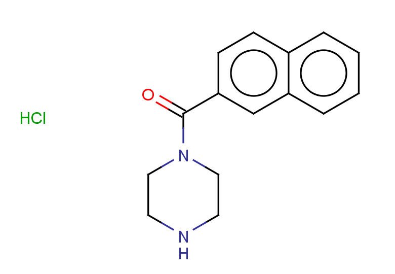 1-(naphthalene-2-carbonyl)piperazine hydrochloride