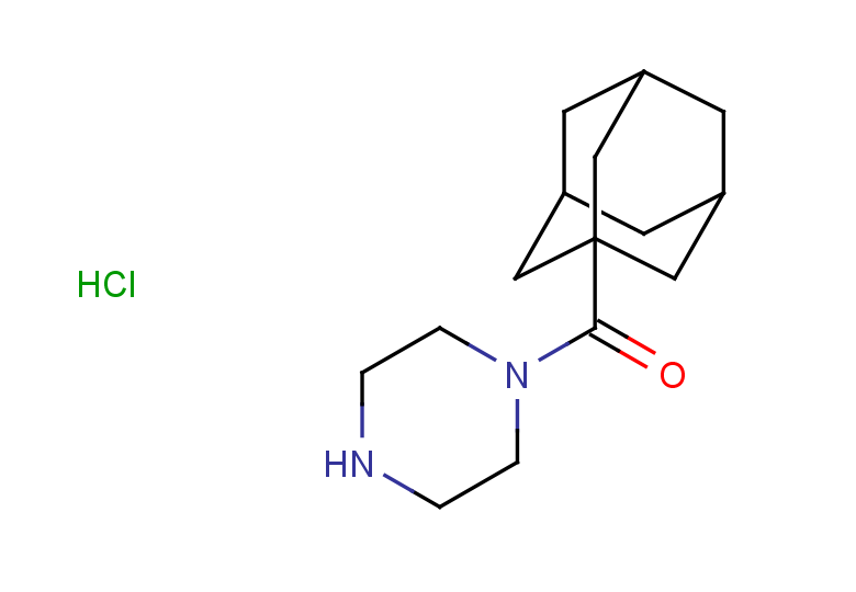 1-(adamantane-1-carbonyl)piperazine hydrochloride