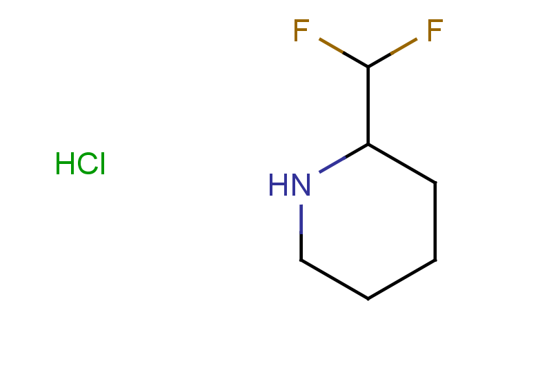 2-(difluoromethyl)piperidine hydrochloride