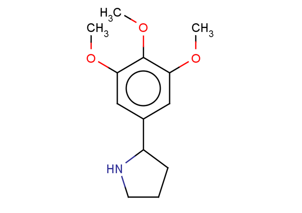 2-(3,4,5-trimethoxyphenyl)pyrrolidine