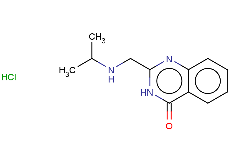 2-{[(propan-2-yl)amino]methyl}-3,4-dihydroquinazolin-4-one hydrochloride
