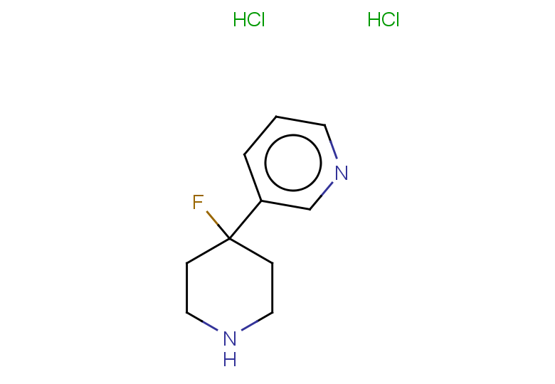 3-(4-fluoropiperidin-4-yl)pyridine dihydrochloride