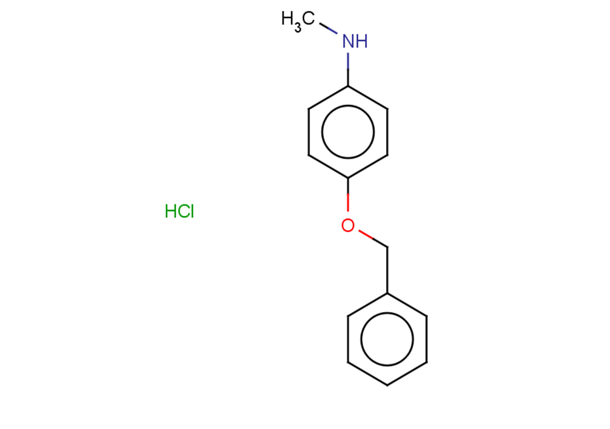 4-(benzyloxy)-N-methylaniline hydrochloride