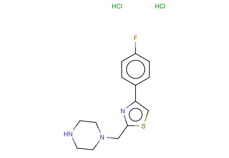 1-{[4-(4-fluorophenyl)-1,3-thiazol-2-yl]methyl}piperazine dihydrochloride