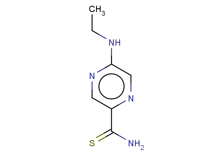 5-(ethylamino)pyrazine-2-carbothioamide