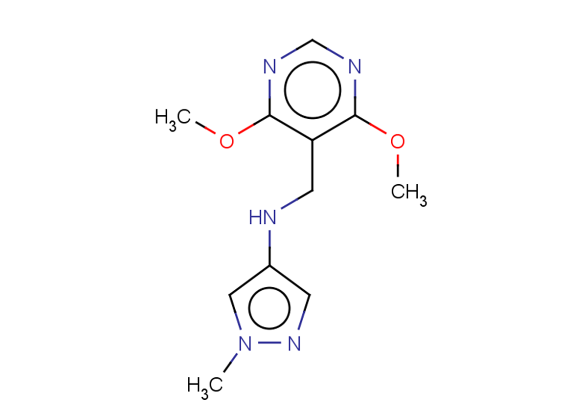 N-[(4,6-dimethoxypyrimidin-5-yl)methyl]-1-methyl-1H-pyrazol-4-amine